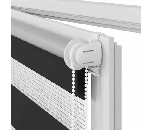 Triibuline Ruloo 140 X 175 Cm Must Triibuline Ruloo 140 X 175 Cm Must