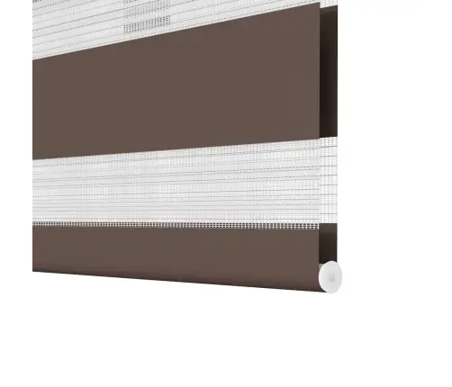 Svītrainas Žalūzijas 140 X 175 Cm Brūnas
