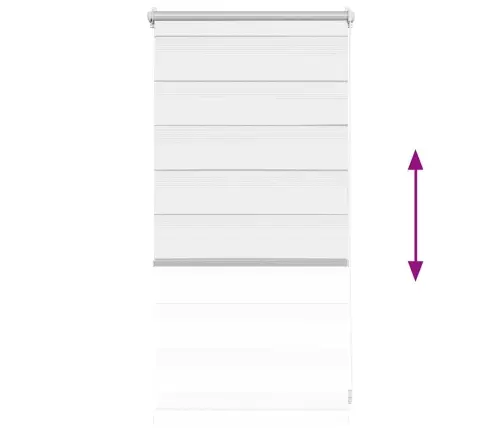 Svītrainas Žalūzijas 40 X 100 Cm Balta