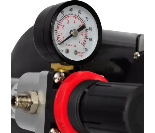 Pulverizatora Kompresora Komplekts Ar 3 Pistolēm