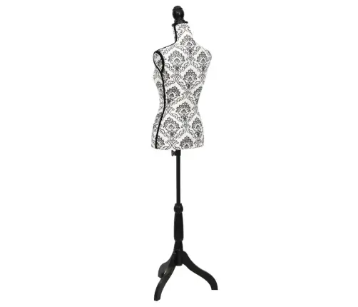 Moters Biusto Forma, Juoda/Balta