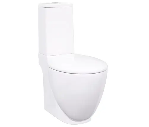 Tualetas, Apvalus, Baltas