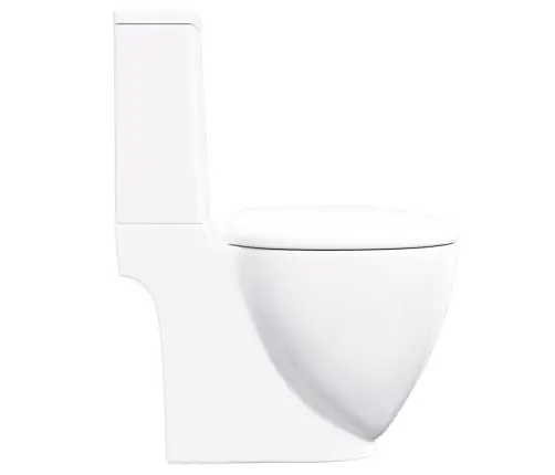 Tualetas, Apvalus, Baltas