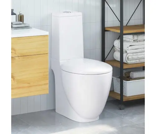 Tualetas, Apvalus, Baltas