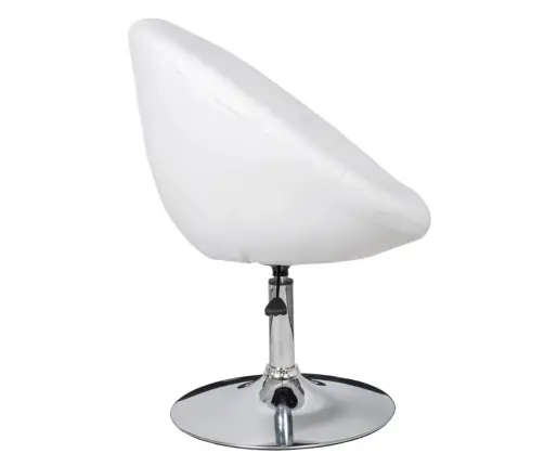 Baro Taburetė, Baltos Spalvos, Dirbtinė Oda