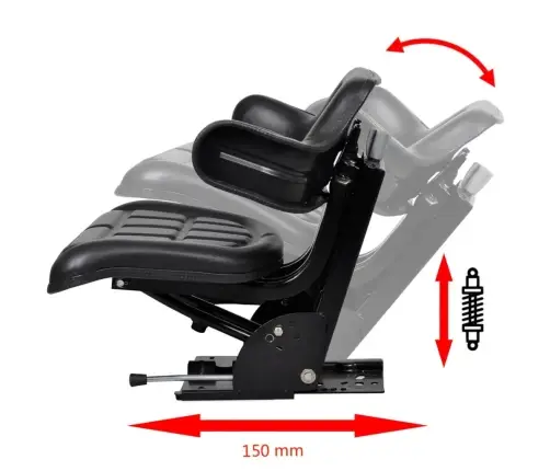 Traktoriiste Vedustusega, Must