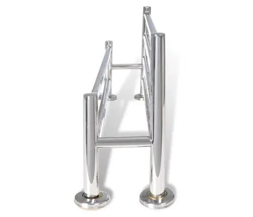 Dvieļu Plaukts/Pakaramais 6 Caurules Nerūsējošais Tērauds