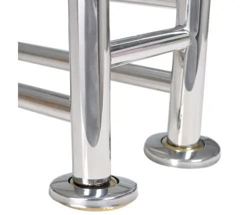 Dvieļu Plaukts/Pakaramais 6 Caurules Nerūsējošais Tērauds