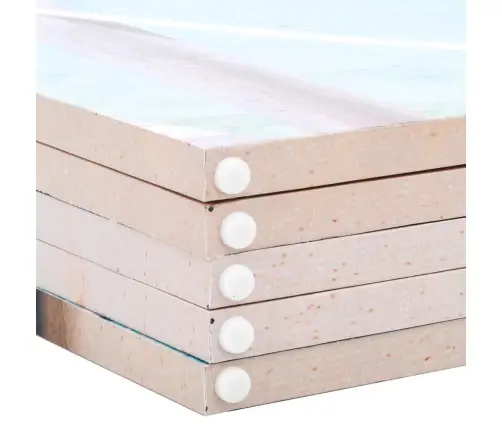 Istabas Aizslietnis, 200X170 Cm, Saliekams, Pludmales Ainava  Vidaxl