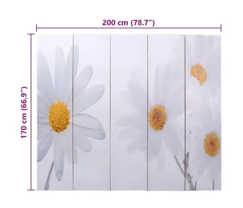 Kokkupandav Sirm 200 X 170 cm Lill