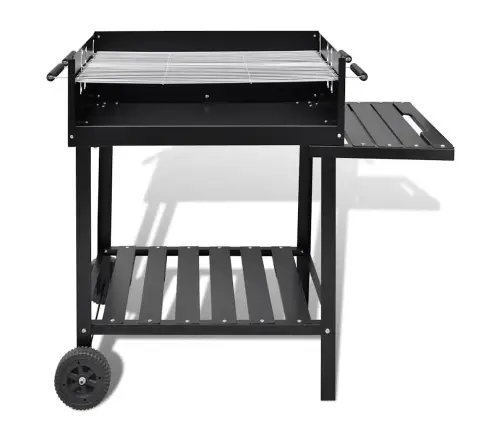 Kokogļu Grils Ar 2 Riteņiem