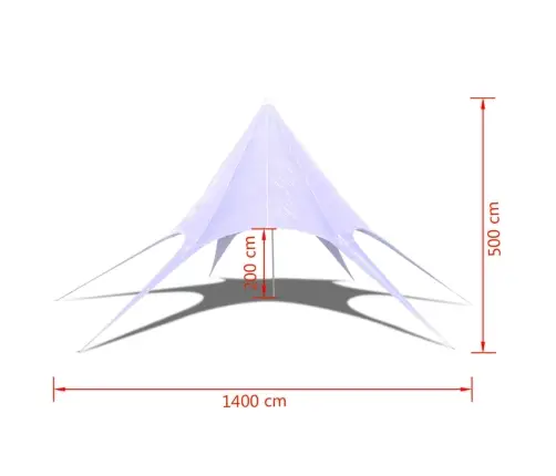 Nojume, Sešstūra Forma, 14 M Vidaxl