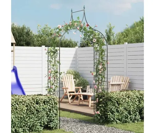 Dārza Arka Ar Pīķa Dizainu Vīteņaugiem, Tumši Zaļa