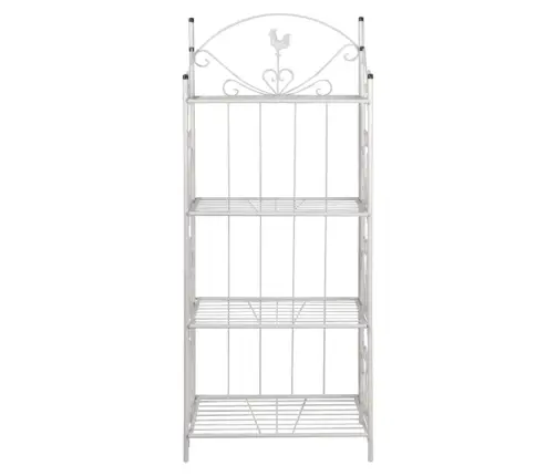 Kvadratinis Stovas Augalams, Baltas