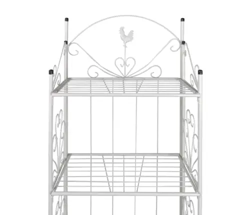 Kvadratinis Stovas Augalams, Baltas