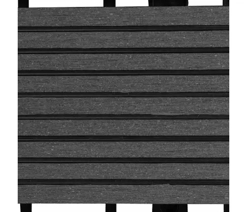 Wpc Flīzes Terasēm 30X30Cm 11 Gab (1M² ) Pelēkas