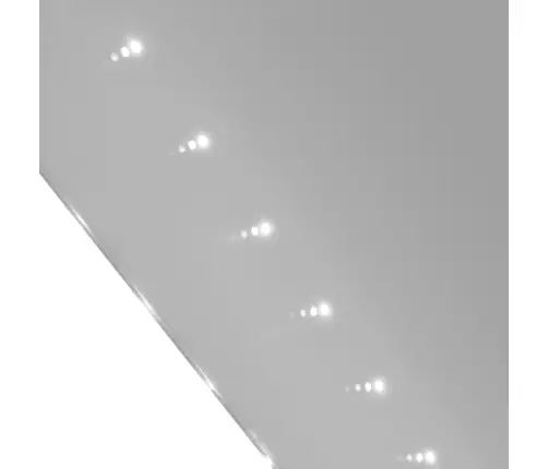 Vannas Istabas Spogulis Ar Led Gaismiņām 100 X 60 Cm (Gar X Aug)