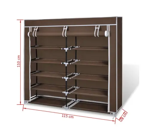 Kangast Kingakapp Kattega 115 X 28 X 110 cm Pruun