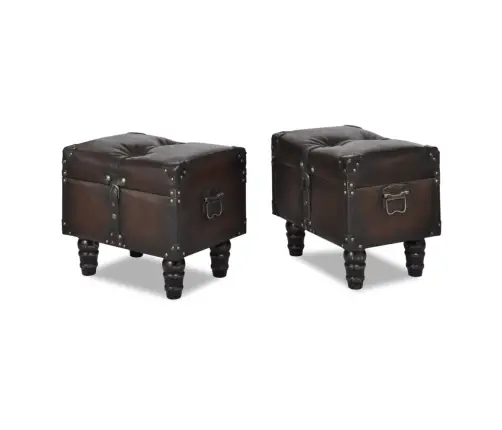 Solu Komplekts Mantu Glabāšanai, 3 Gab., Brūni  Vidaxl