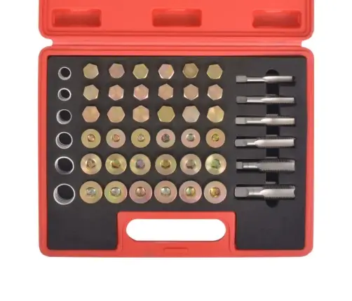 Eļļas Kartera Aizbāžņu Vītņu Remonta Komplekts