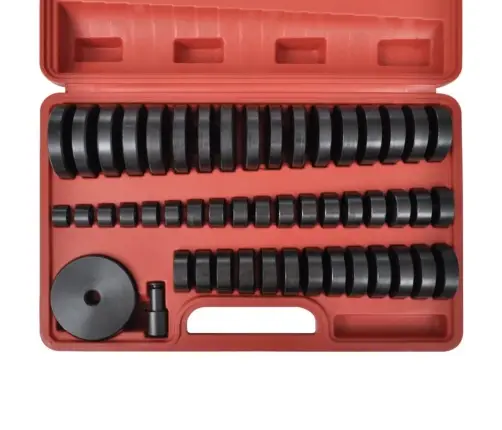 Bukšu, Gultņu Montāžas Draivera Disku Komplekts 18 – 65 Mm 51Gab