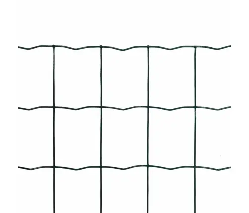 Eiropas Žogs Zaļa 1000 X 180 Cm Pvc Pārklāts Dzelzs Vidaxl