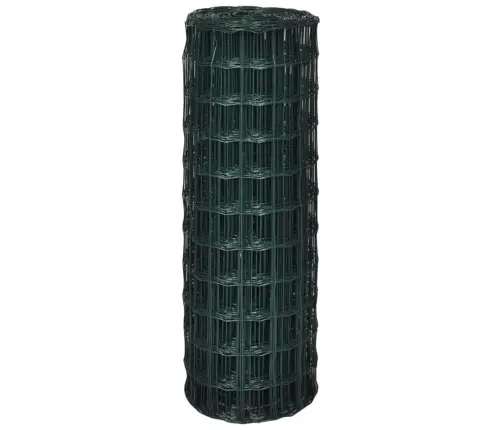 Euro Tvoros Komplektas, Žalias, 10X0,8M, Plienas