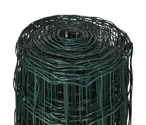 Euro Tvoros Komplektas, Žalias, 10X0,8M, Plienas