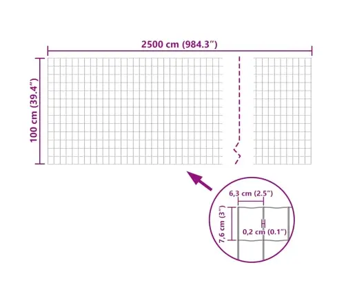 Euro Tvoros Komplektas, Žalias, 25X1M, Plienas