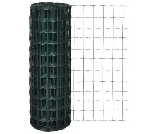 Euro Tvoros Komplektas, Žalias, 25X1,2M, Plienas