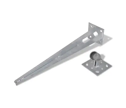 Balsta Stabu Mietiņi, 2 Gab., Tērauds Vidaxl