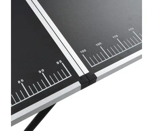 Salokāms Galds Līmēšanai, 300X60X78 Cm, Mdf, Alumīnijs Vidaxl