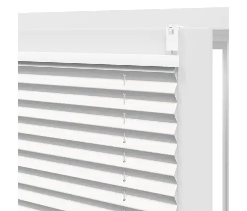 Plisē Žalūzijas 60 X 125 Cm Baltas Gofrētas