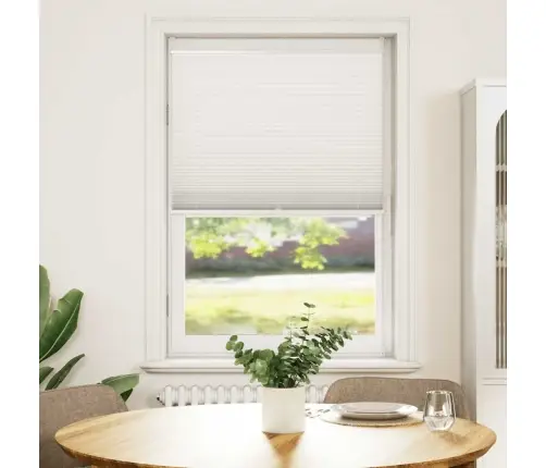 Plisē Žalūzijas 70 X 150 Cm Baltas Gofrētas