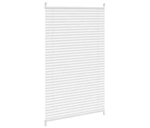 Plisē Žalūzijas 80X125 Cm - Baltas, Gofrētas