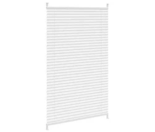 Plisē Žalūzijas 90 X 150 Cm Baltas Gofrētas