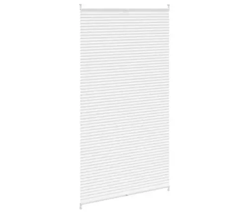 Plisseekardin 100 X 200 Cm Valge