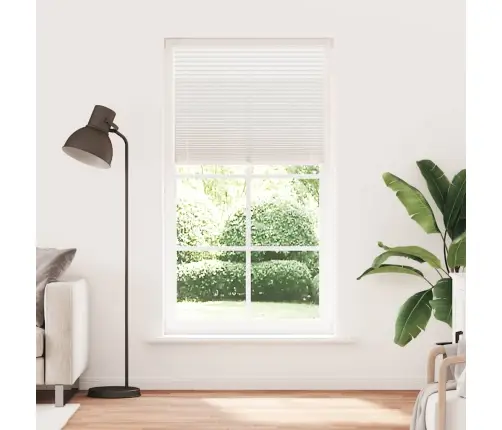 Plisseekardin 100 X 200 Cm Valge