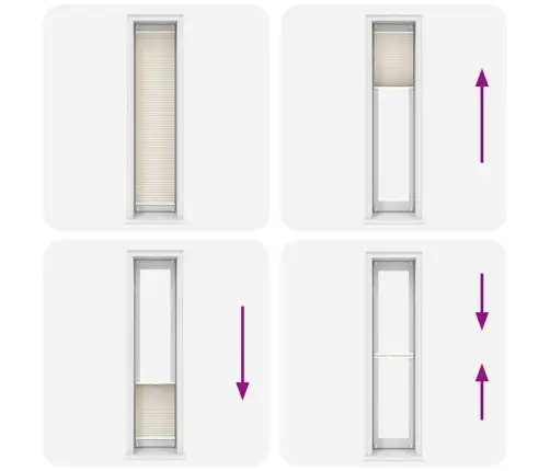 Bēšas Plisē Žalūzijas 40X200Cm