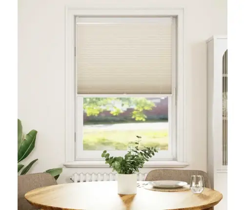 Plisuotos Žaliuzės, 90 X 100 cm Kreminės