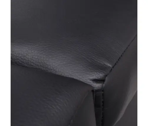 Poilsio Gultas, Juodas, Dirbtinė Oda