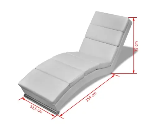 Poilsio Gultas, Baltas, Dirbtinė Oda