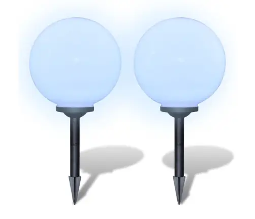 Lauko Led Šviestuvai Takeliui, 2Vnt, 30cm Įsmeigiami