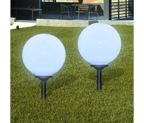 Lauko Led Šviestuvai Takeliui, 2Vnt, 30cm Įsmeigiami