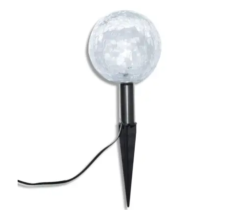 Dārza Led Lampas, 3 Gab., Ar Zemes Mietiņiem Un Saules Paneli Vidaxl