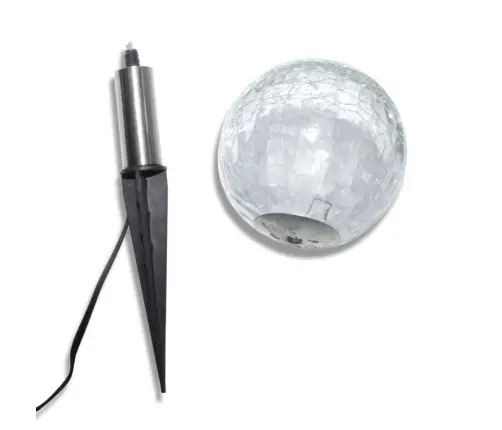 Dārza Led Lampas, 3 Gab., Ar Zemes Mietiņiem Un Saules Paneli Vidaxl