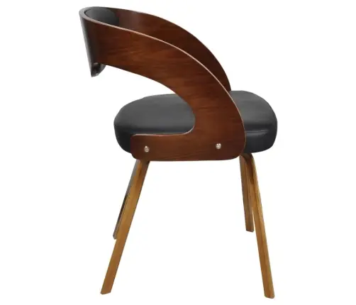 Virtuves Krēsli, 2 Gab., Brūni, Mākslīgā Āda Vidaxl Virtuves Krēsli, 2 Gab., Brūni, Mākslīgā Āda Vidaxl