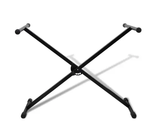 Regulējams Statīvs Taustiņinstrumentiem Ar X-Veida Kājām
