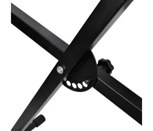 Regulējams Statīvs Taustiņinstrumentiem Ar X-Veida Kājām