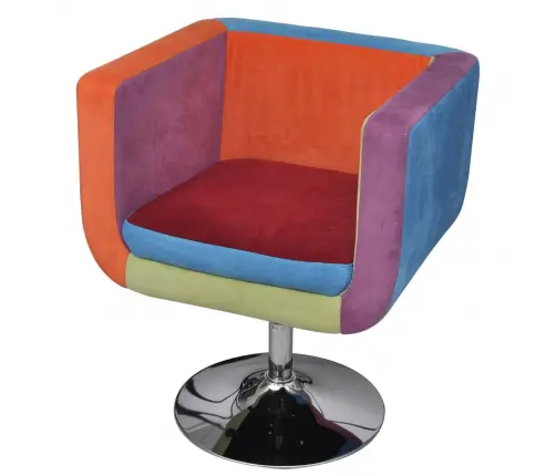 Atpūtas Krēsls Ar Tekstilmozaīkas Apdari  Vidaxl